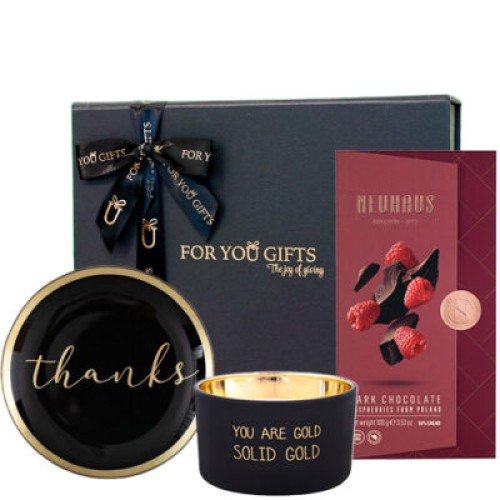 Gift box 'Thanks, You Are Solid Gold'